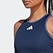 adidas Women's Club Tennis Tank, Collegiate Navy, Large