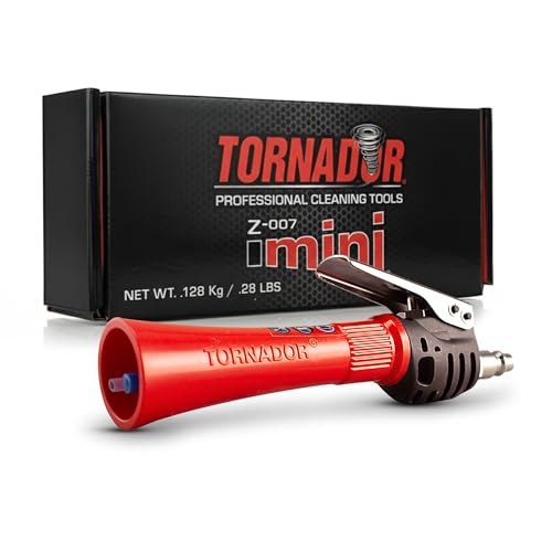 Tornador Z-007 Mini | Outil de nettoyage de voiture compact à haute pression | Conception...