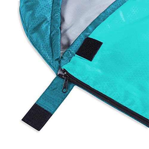 Oaskys Saco de dormir para acampamento – 3 estações de clima quente e frio – verão, primavera, outon