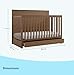 Graco Sasha 5-in-1 Convertible Crib with Storage Drawer (Hazelnut) – GREENGUARD Gold Certified Baby Crib Crafted from Wood, Converts to Toddler Bed, Daybed, and Full-Size Bed
