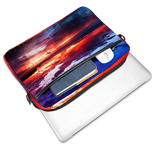 Sacoche ordinateur portable 14 pouces housse sunset licorne - 2