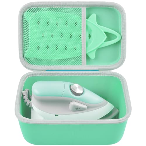 GWCASE Capa Compatível Com Ferro A Vapor Oliso M3Pro/M2 Mini Project. Suporte Organizador Para De Viagem Sunbeam Hot-2-Trot (Somente Caixa) - Azul-Marinho