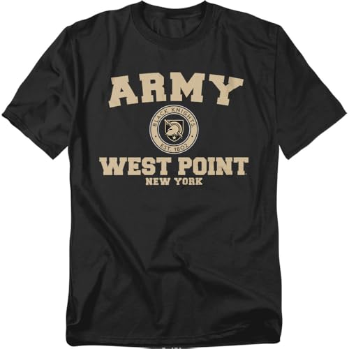 West Point United States Military Academy Official Circle Logo Unisex Adult T-Shirt Circle Logo Large
