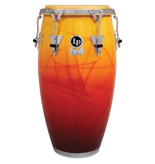 Latin Percussion Conga Eddie Montalvo Signature Fiberglass Conga 11 3/4" LP259-1EM, Original Graphic Finish, chrome Hardware