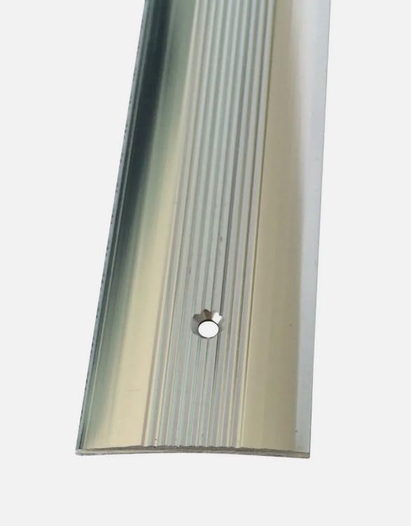 Joining Cover - Carpet Metal Strip - Door Bar Strip- SilverBrass 900mm/2700mm (Silver 2700mm)