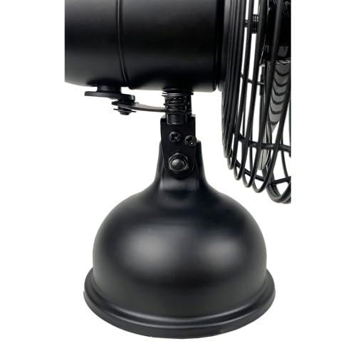 Good Housekeeping 5" All-Metal (92523) USB Desktop Laptop Nightstand Fan with Oscillation (Matte Black) by Good Housekeeping - Used condition - Image 6