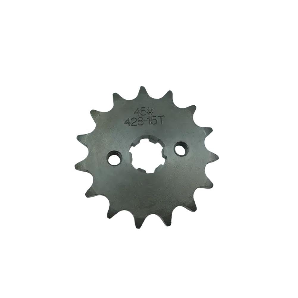 Pignone Anteriore Moto 428 Piccolo 15 Denti Ghisa Compatibile Con Accessori Universali