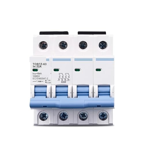 Disjoncteur 4P CC 1000V 32A pour protection de circuit photovoltaïque