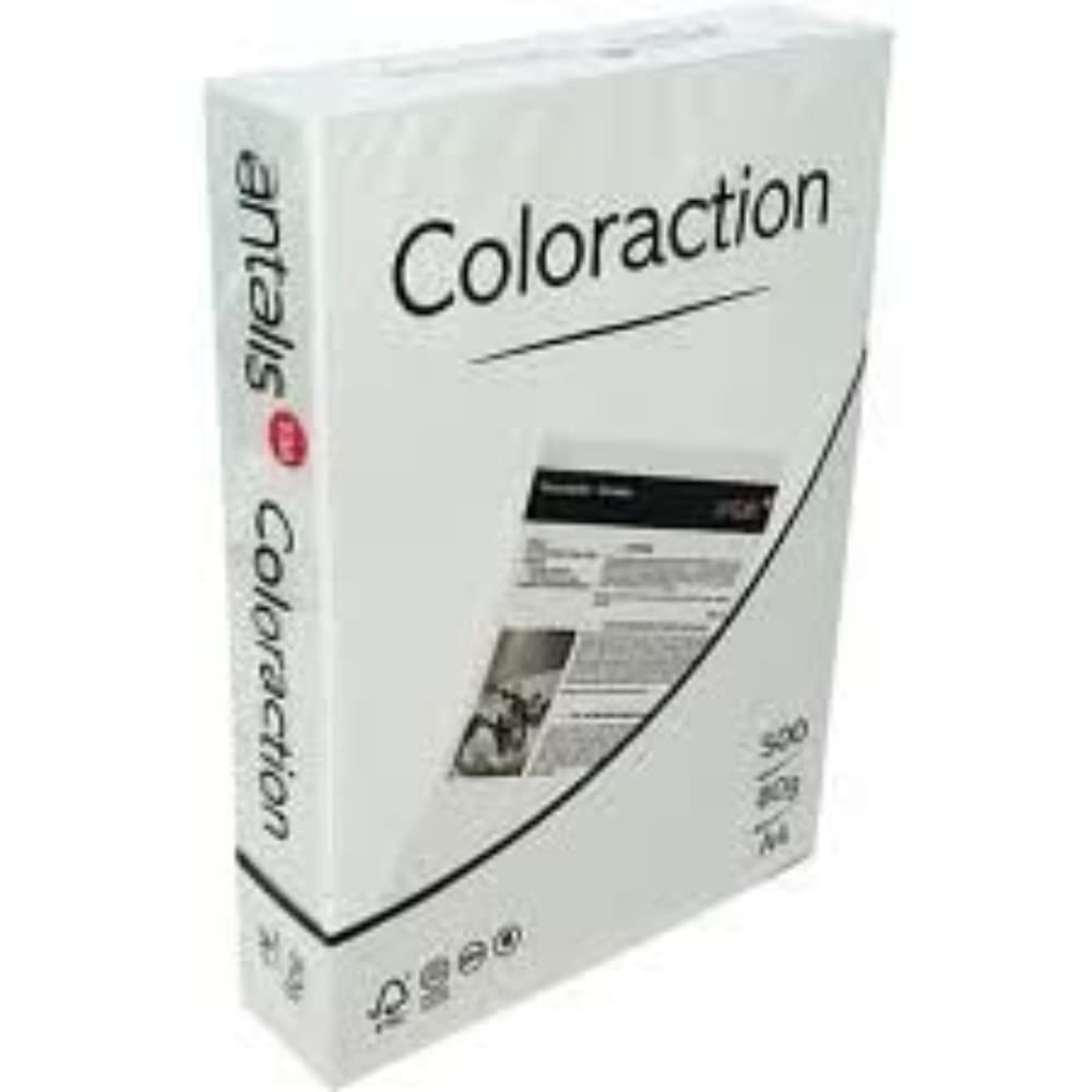 Image Coloraction Mid Grey (Iceland) A4 210x297mm160gm2/210mic fsc4 250sh/RM 5rm/BX — image 1