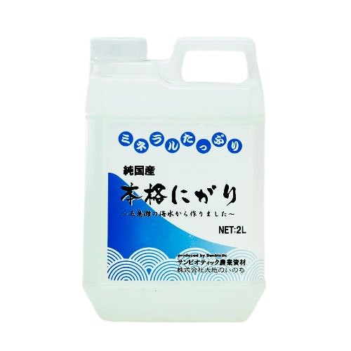 Amazon.co.jp: 純国産 本格にがり2L (2, キログラム) : DIY・工具  