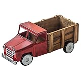 XuHong Home Antique Truck Decor, Vintage Pick-up Metal Truck Planter, Farmhouse Decorative Collectib