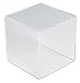 Acrylic Box Case | 5 Sided Display Box | Acrylic Cube 4Hx4Wx4D - 1/8" thick walls