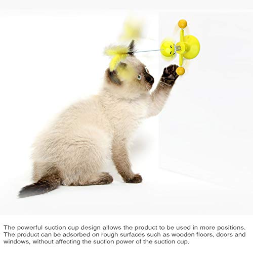 Brinquedo de gato moinho de vento,Brinquedo de gato de moinho de vento Plataforma giratória Brinqued