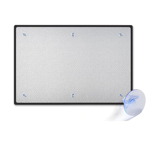 Pellicola Protezione Solare,pellicola Protezione Solare Privacy Per Vetro,Foglio Di Alluminio Spesso, Resistente Alle Intemperie Per Tetto, Isolante Termica,Installazione A Ventosa(50x80cm)