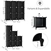 Amazon.com: Lxvckly 9 Cube Storage Organizer, Portable Closet ...