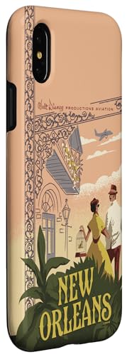 Coque iPhone X XS Mickey Mouse One Walt's Plane protection rigide