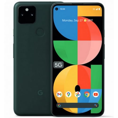 Image of Embed HD-Clear Screen Guard for Google Pixel 5a 5G - Harder or Durable Plastic & More Impact-Resistant Than Glass, with Free Installation Kit