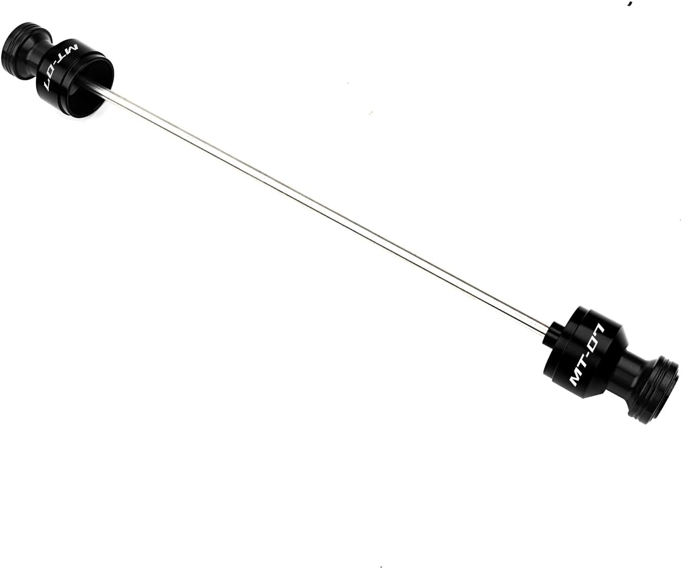 Compatible With 2025 MT07 MT-07 FZ07 2014-2024 2025 2026 MT07 Accessories Motorcycle Rear Wheel Frok Sliders Axle Crash Protector mt 07 Swingarm Spools Stand Slider (Black)