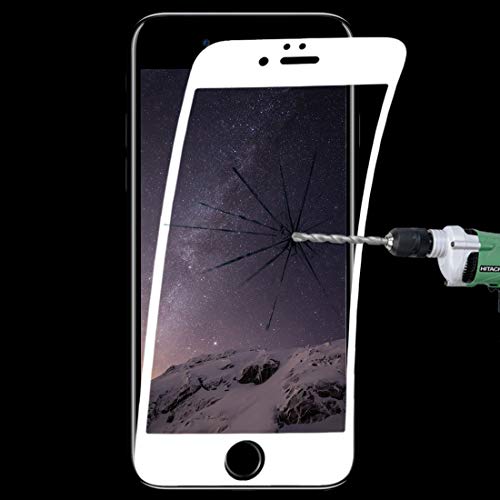 Film plein écran iPhone 6s protecteur verre trempé 0.1mm blanc 9H