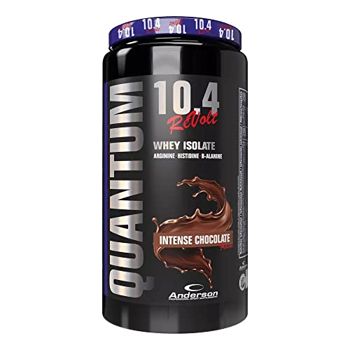 Quantum 10.4 Revolt - Proteine Isolate 90%, Gusto Cioccolato Fudge. Formato Da 800G