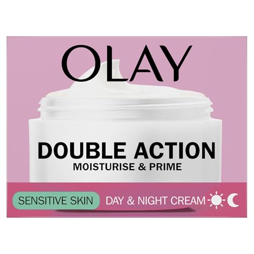 Olay Double Action Day & Night Cream Sensitive ,50 ml (1er Pack) , (Verpackung kann variieren )
