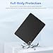 Case for OnePlus Pad 3 13.2-Inch Tablet, Hard PC Shockproof Slim Cover with Folio Stand, Scratch-Resistant, Lightweight Protective Shell(Black)