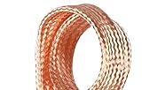 Copper Wire for Jewelry Making, Length 2 Metets Braided Pure Cable for Automotive, Industrial, Electronics, Machinery, Aerospace(16 Square)