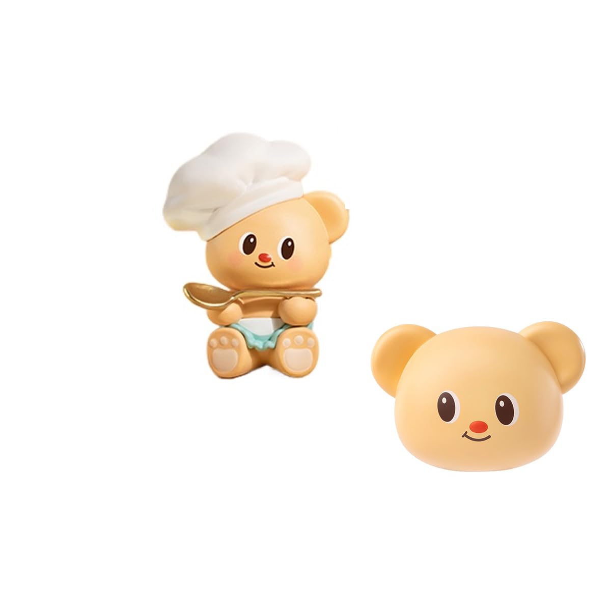 Butterbear フィギュア　カード・箱付き　4個セット Amazon | Funism バターベア Butterbear ハッピーデイ シリーズ