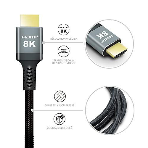 Metronic HDMI 2.1 Ultra High Speed Cable 3 m, 3m - Image 2
