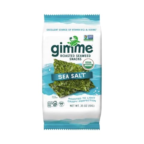 gimMe Organic Roasted Seaweed Sheets Cover