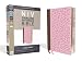 NIV, Thinline Reference Bible, Large Print, Leathersoft, Pink/Brown, Red Letter Edition, Comfort Print