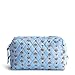 Vera Bradley Women's Premium Cotton Medium Cosmetic, Marrakesh Geos, One Size