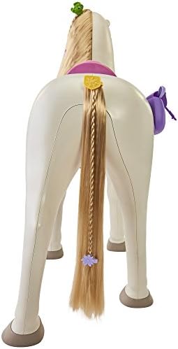 Disney Princess Tangled Playdate Maximus, Horse Stands Over 2 Feet Tall and Responds With Motion And Sounds, Includes Extra Accessories For Added Play