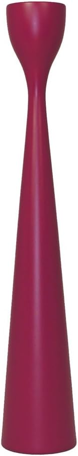Rolf M Beech Candle Holder, Pink, 38 cm