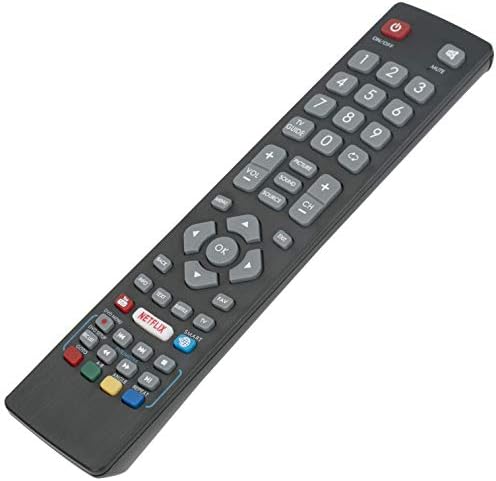 VINABTY BLFRMC0008 BLF/RMC/0008 Remote Control Replacement for Blaupunkt TV 43/134M-GB-11B-FEGUX 32-138M-GB-11B4-EGDPX-UK 49-148M-GB-11B-FEGPX-UK 40/133M-WB-11B-FEGPX-UK BLFRMC0009 BLF/RMC/0009