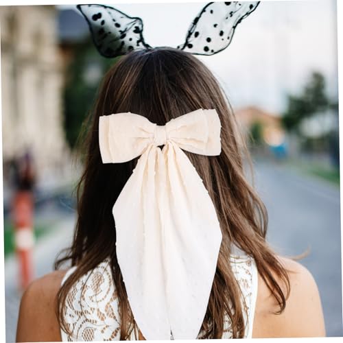 Barrettes à grand nœud chiffon pinces cheveux accessoires coiffure