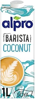 Alpro Barista Coconut Drink, 100% Plant-Based, Lactose & Dairy Free - 1L