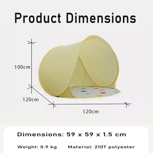 Carpa instantánea pop up impermeable para camping miniatura 2