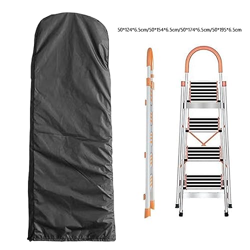 Image of Ladder Protective Cover Folding Stepladder Dust Cover for Park Patio Outdoor 50cmx124cmx6.5cm