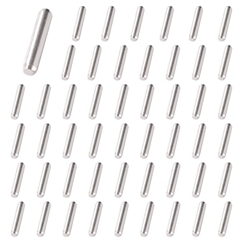 YIXISI 50 Piezas 25x5 mm Clavija Pasador, Estilos Clavijas de Soporte de Estante, para Muebles de Estantería de Armario de Cocina