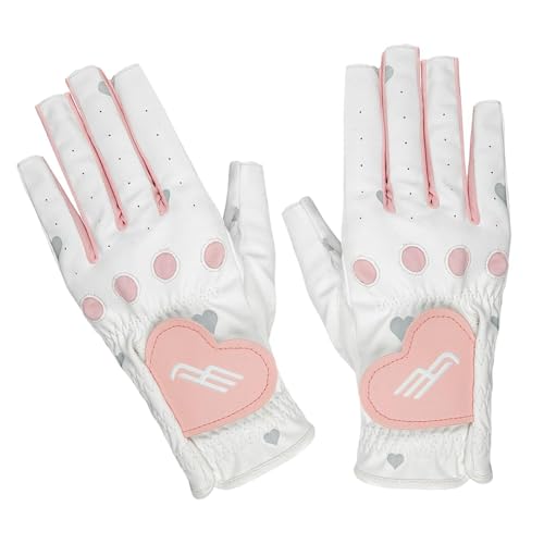 Guantes de golf de mujer elegantes para días calurosos en el campo de juego