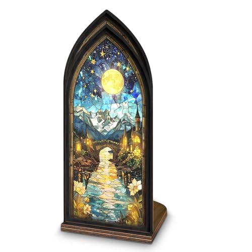 Buchstütze Fantasy Deko, Bücherregal Deko für Wohnzimmer, Geschenke für Buchliebhaber, Gothic Bookish Stuff für Leseecke Büro Schlafzimmer Wohnzimmer Schreibtisch
