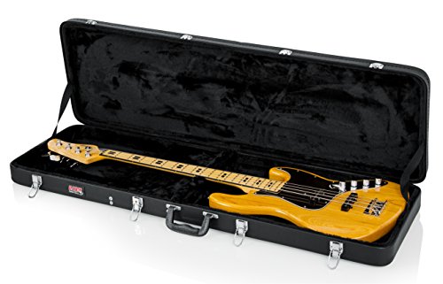 Gator Cases Hard-Shell Wood Case For Electric Bass Guitars; Fits Fender Precision/Jazz Bass, & More (Gwe-Bass) #TOP1