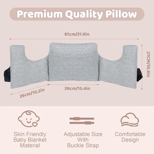 RoamReady Hysterectomy Recovery Pillow, Post-Surgery Cushion for Abdomen C-Section Tummy Tuck Lumpectomy Myomectomy Patients Must Haves Abdominal Pillow with Pocket by RoamReady - Image 6