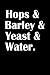 Produktbild Hops & Barley & Yeast & Water: A 6x9 Inch Matte Softcover Journal Notebook With 120 Blank Lined Pages