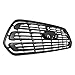 KUAFU Front Grill Compatible with 2015-2019 Ford Transit 150 250 350 HD CK4Z-17E810-AA FO1200587 Front Bumper Upper Grille Black