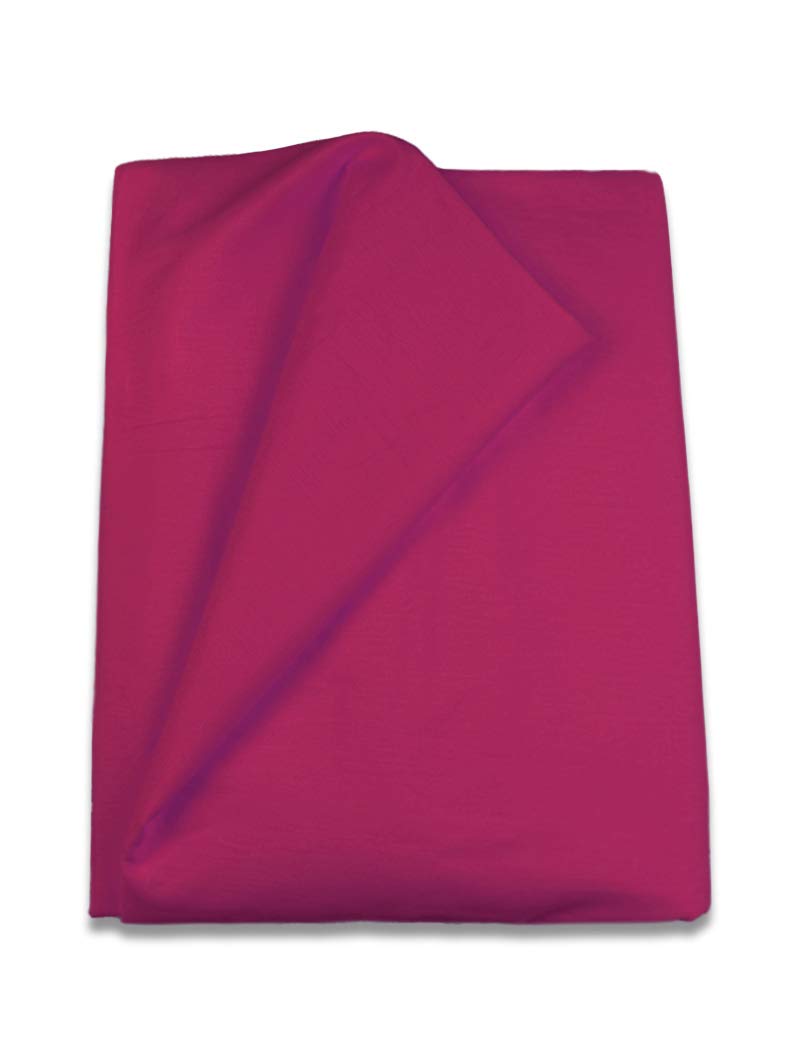 Lasa Royal - Plain duvet cover 220 x 260 cm, for bed 135 cm, fuchsia color
