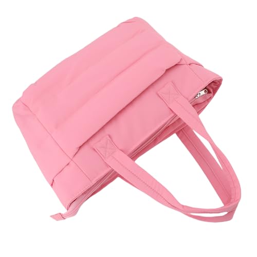 Puffy Dead Bag, Fashionable Simple Shoulder Bag Filled for Daily Use for Your (Pink)3