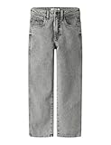 Name It Enfants, jeans, enfants, coupe ample, taille réglable, rivets, badges, braguette avec crochet et fermeture éclair