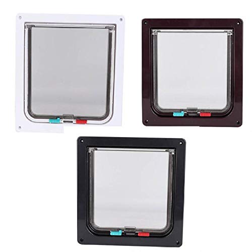 YITON Porta per Gatti Marrone ABS Acrilico Pet